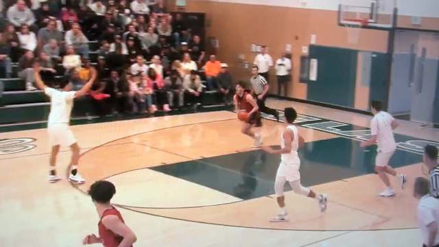 70-foot buzzer beater by Monte Vista's Daniel Cojocaru vs. De La Salle 1-9-2024 